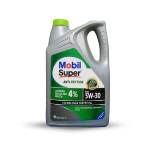 ACEITE MOBIL SUPER ANTI-FRICTION 5W30 5LTS TAPA VERDE