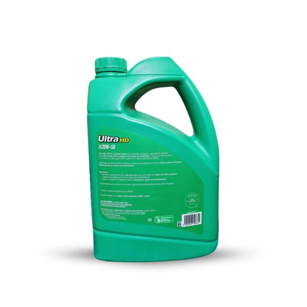 ACEITE QUAKER STATE ULTRA HD SAE 20W50 GARRAFA - Imagen 2