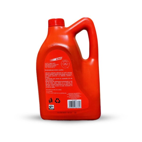 ACEITE MOTOR 15W40 KWX GARRAFA - Imagen 2