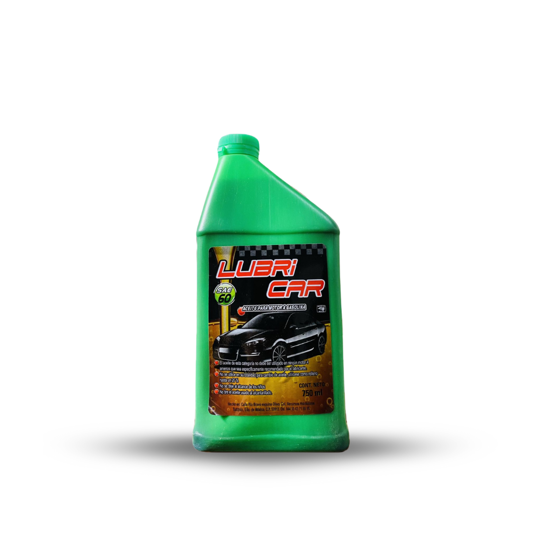 ACEITE LUBRI CAR SAE 60 1L RELLENO
