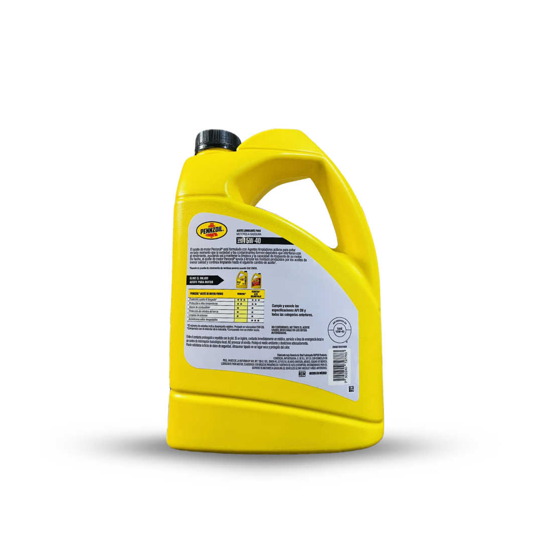 ACEITE PENNZOIL 15W40 GARRAFA - Imagen 2