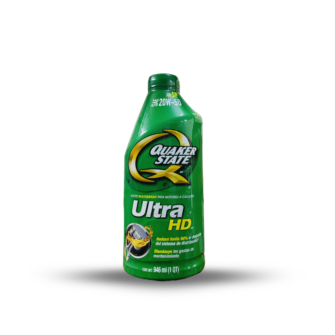 ACEITE QUAKER SAE 20W50 ULTRA HD 1L
