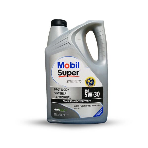 ACEITE MOBIL SYNTEHETIC 5W30 GARRAFA 5LTS