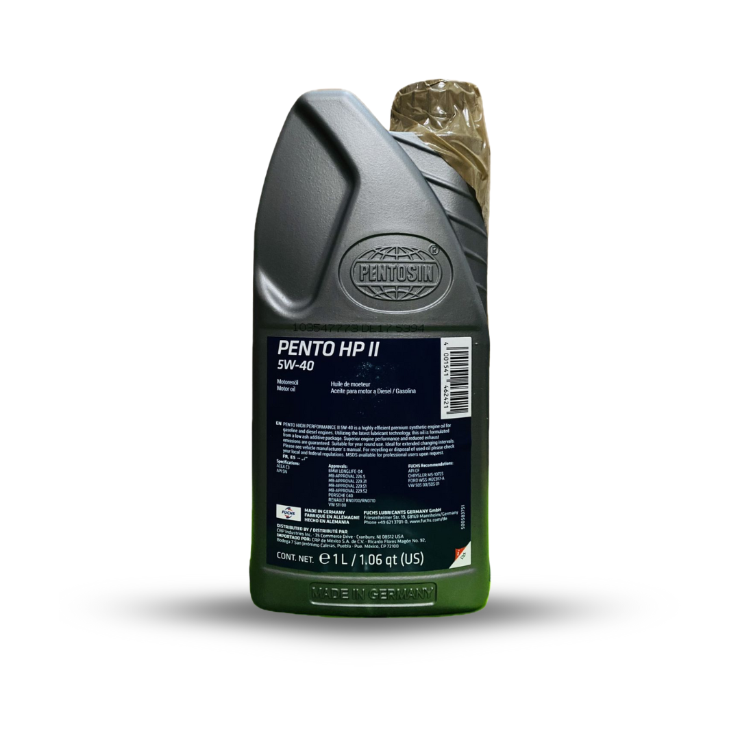 ACEITE PENTOSIN SINTETICO 5W40  LITRO - Imagen 2