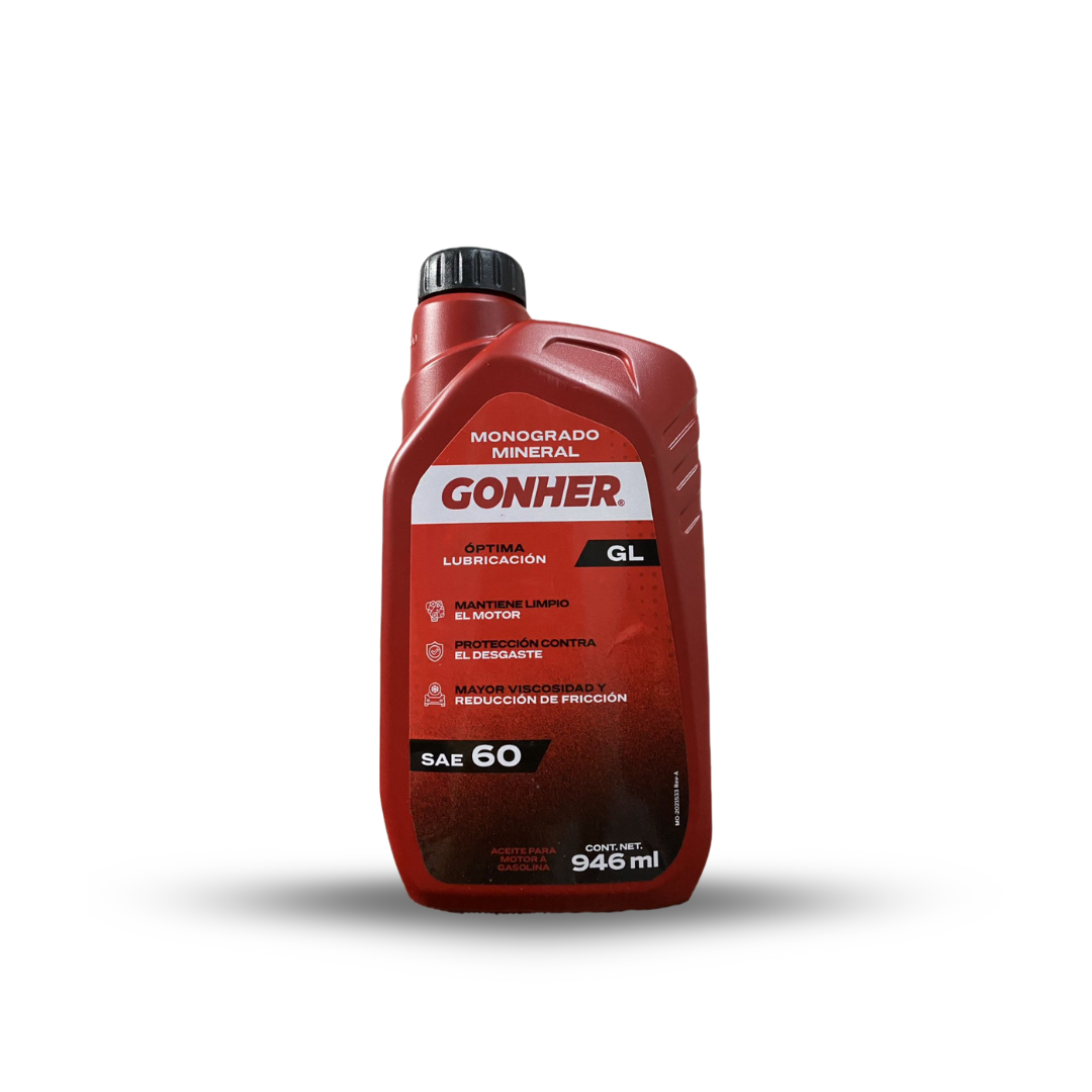 ACEITE GONHER SAE 60 1L MONOGRADO
