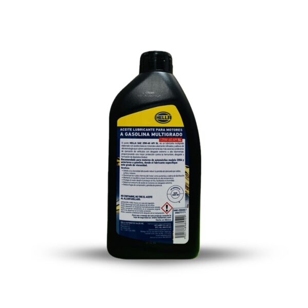 ACEITE HELLA 25W60 LITRO - Imagen 2