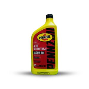 ACEITE PENNZOIL 20W60 ALTO KILOMETRAJE 1L