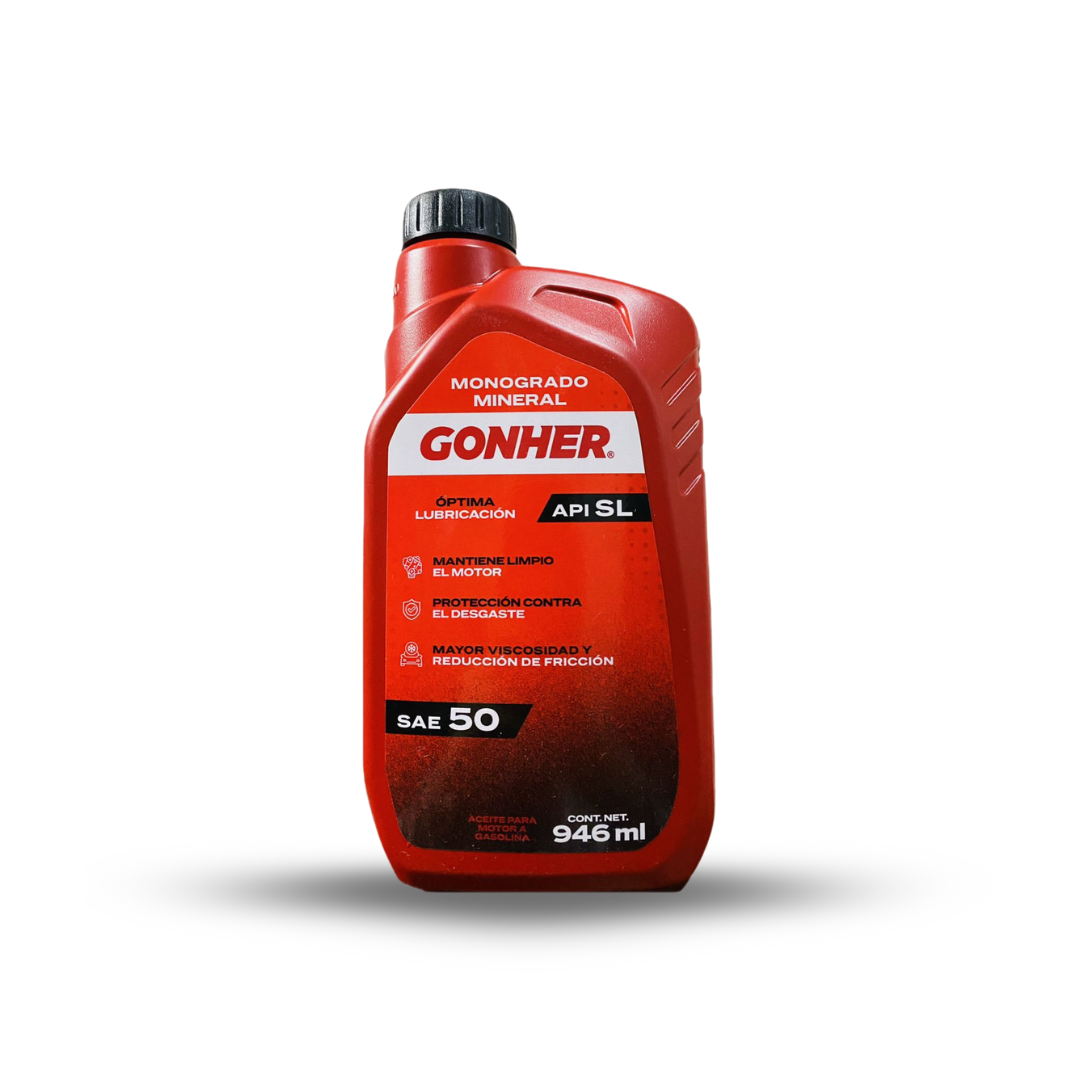 ACEITE GONHER SAE 50 1L MONOGRADO