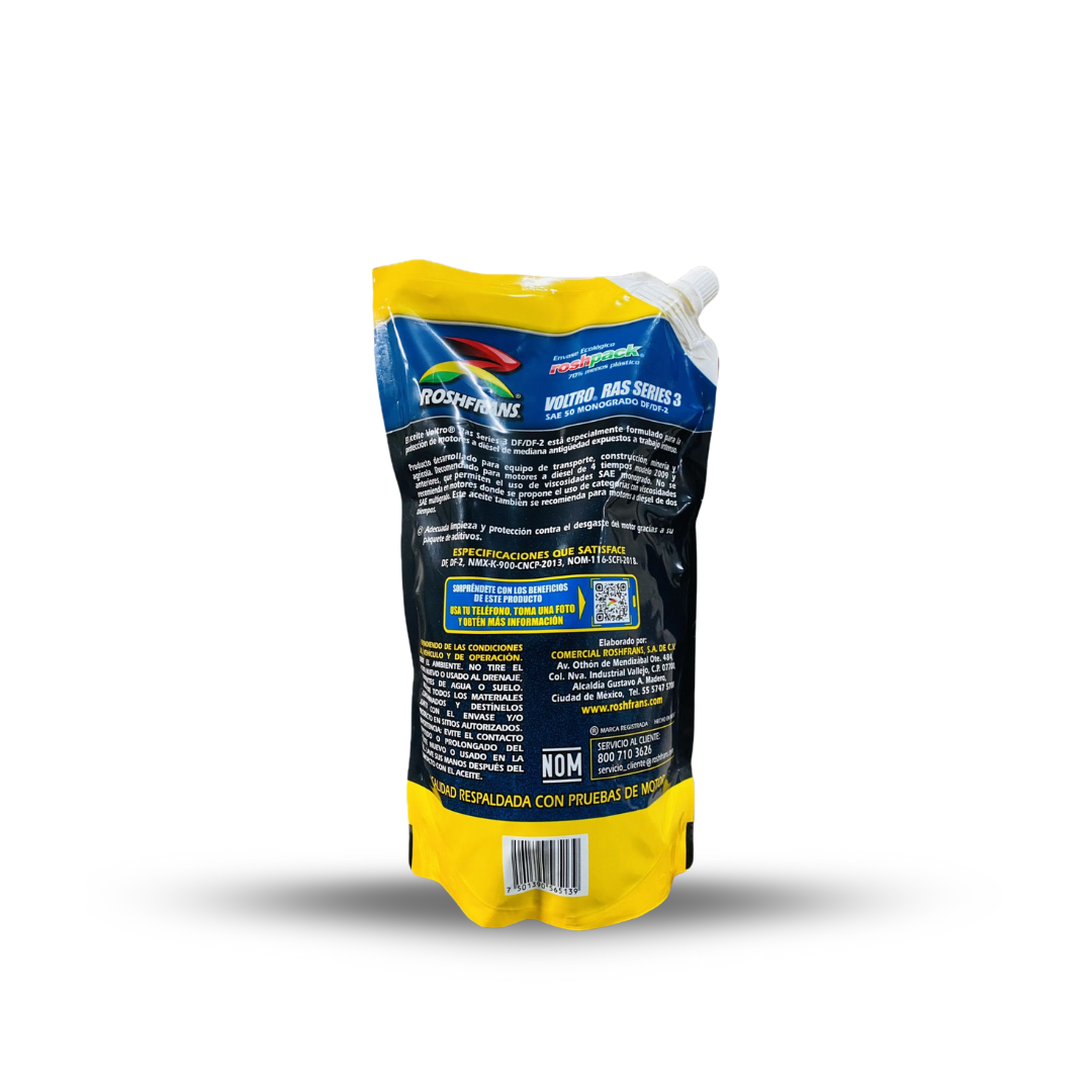 ACEITE ROSHFRAN SAE 50 BOLSA LITRO - Imagen 2