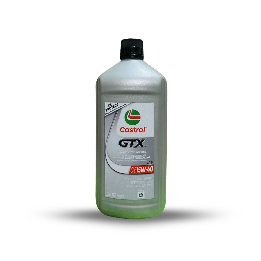 ACEITE CASTROL SAE 15W40 LITRO MULTIGRADO GTX