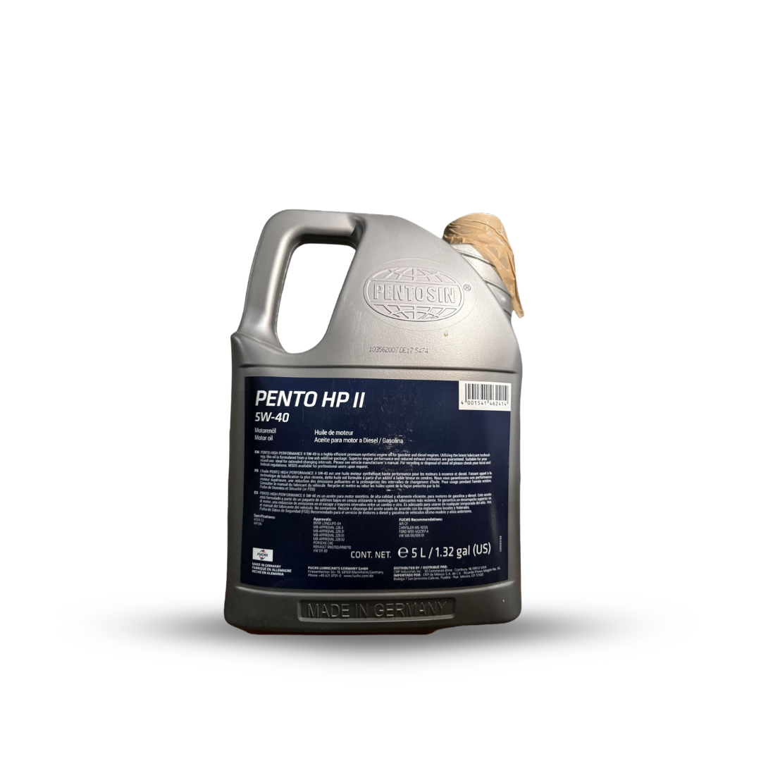ACEITE SINTETICO PENTOSIN HIGH PERFORMANCE II 5W-40 - Imagen 2